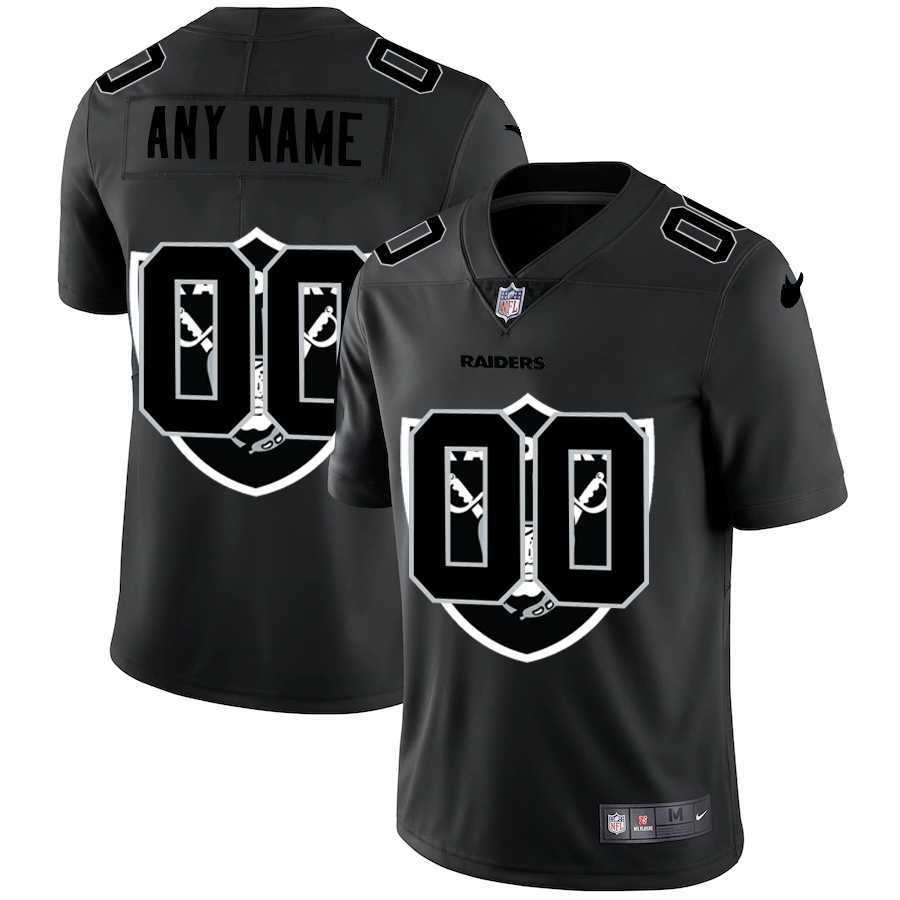 Nike Raiders Customized Men's Team Logo Dual Overlap Limited Jersey Black,We sell and wholesale Nike Raiders Customized Men's Team Logo Dual Overlap Limited Jersey Black on line form chian!